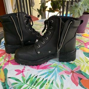 Harley Davidson riding boots size 8